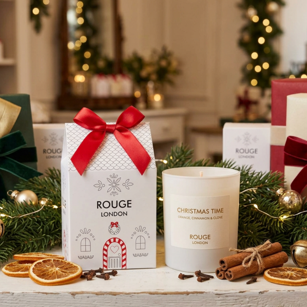 Christmas Time - Orange, Cinnamon and Clove Luxury Scented House Candle
