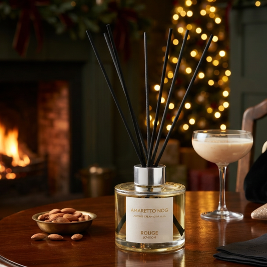 Amaretto Nog - Almond Cream and Vanilla Luxury Reed Diffuser