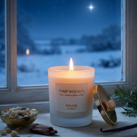 Three Wise Men - Gold, Frankincense & Myrrh Luxury Scented Candle