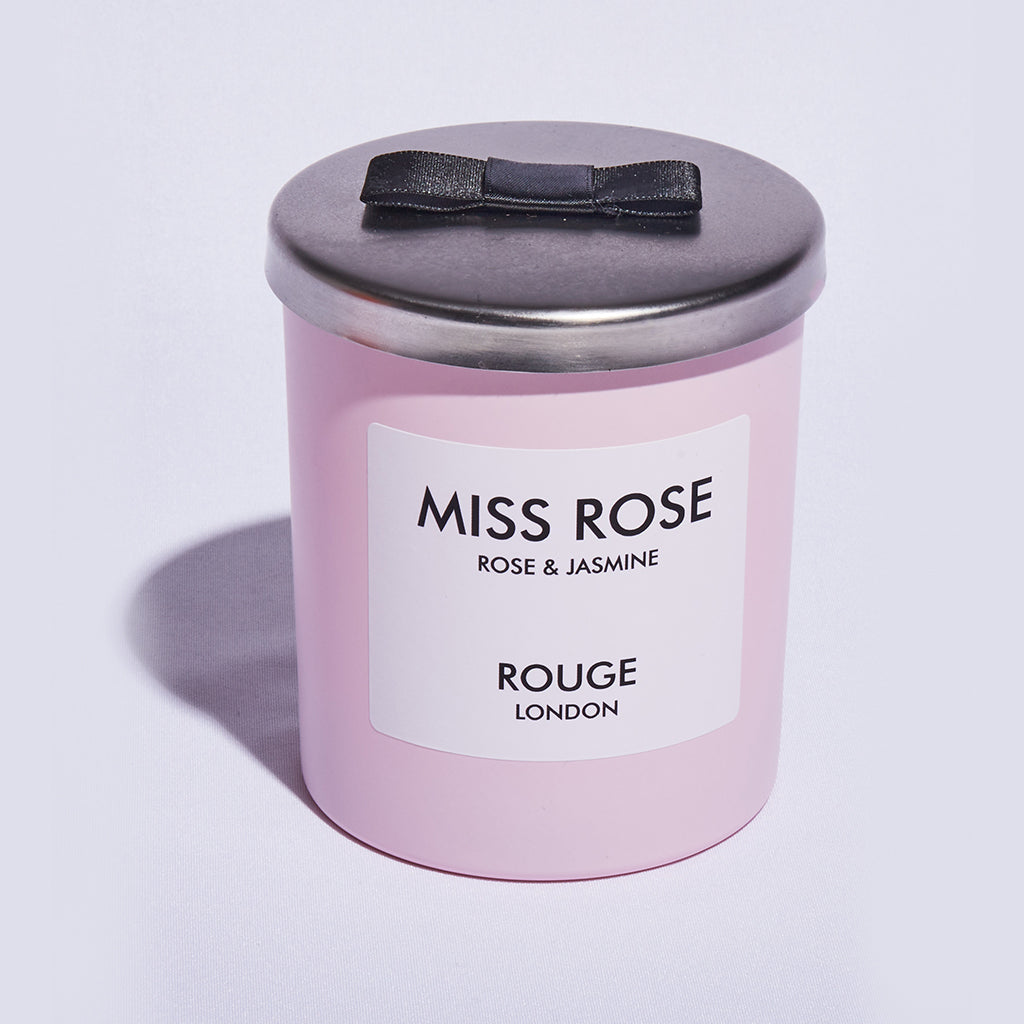 Happy Scent Co Miss Rose Rose Jasmine candle - by Rouge London