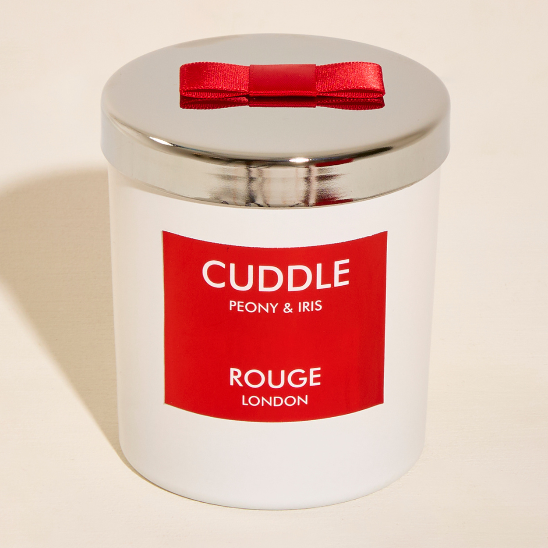 Cuddle - Peony & Iris Luxury Scented Candle - By Rouge London