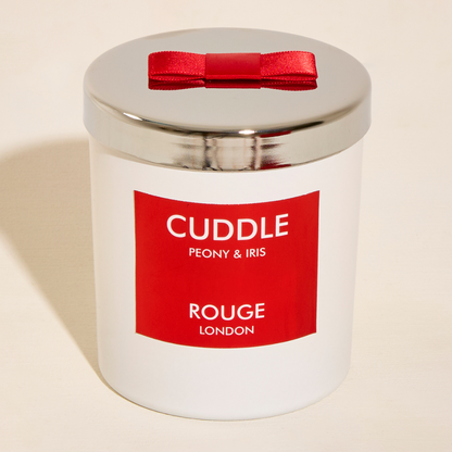 Cuddle - Peony & Iris Luxury Scented Candle - By Rouge London