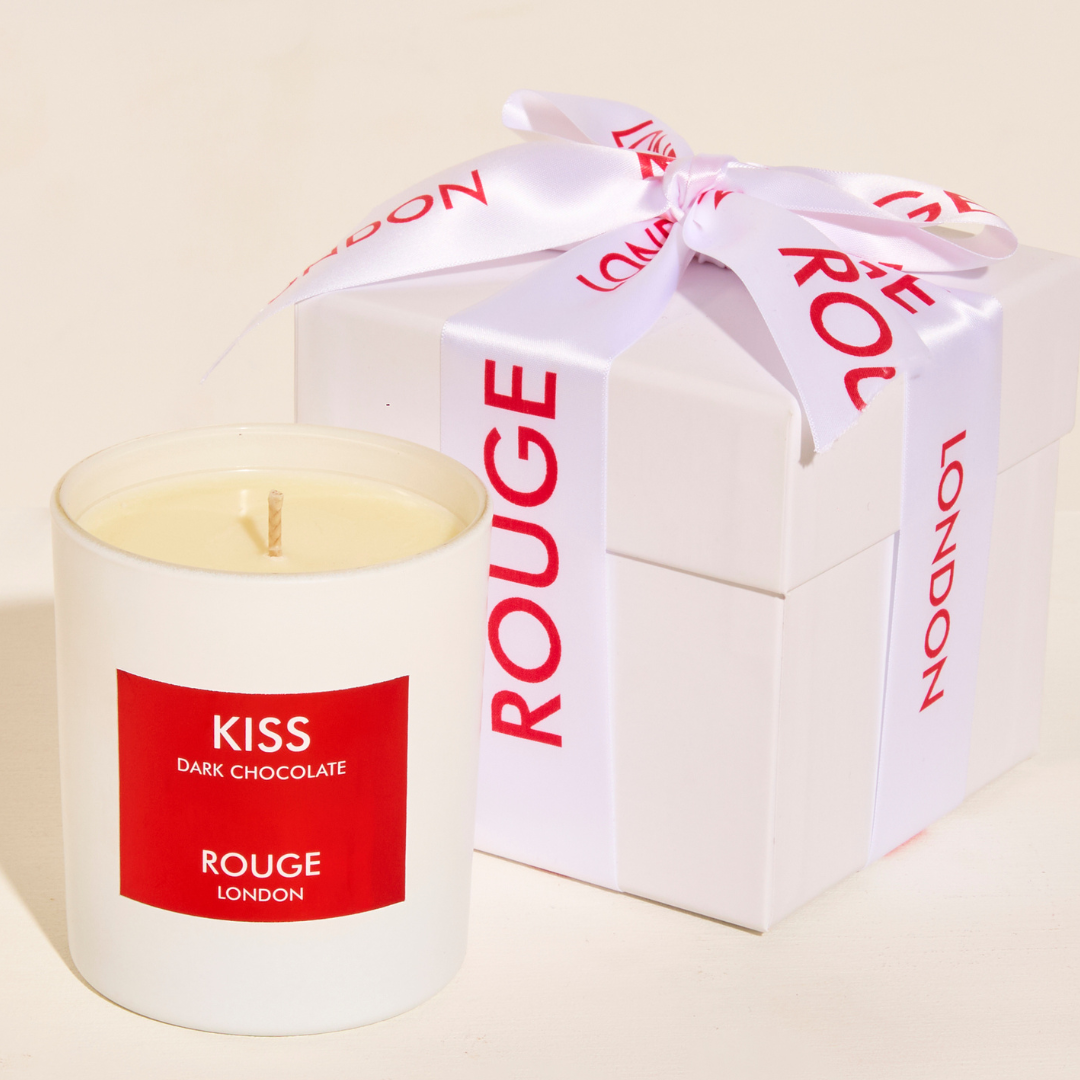 Kiss - Dark Chocolate Luxury Scented Candle - By Rouge London