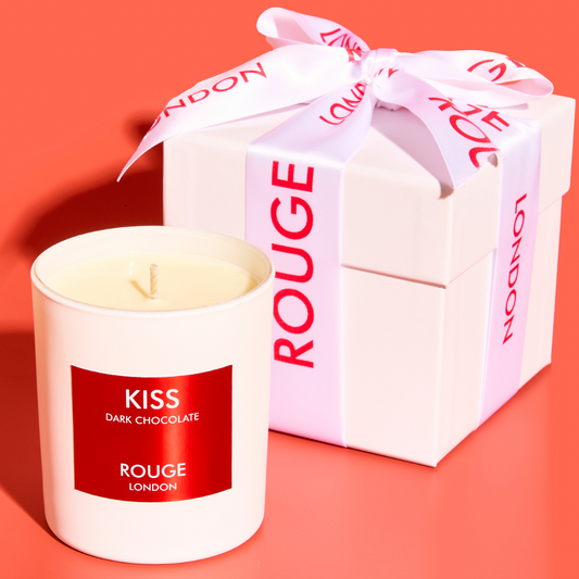 Kiss - Dark Chocolate Luxury Scented Candle - By Rouge London