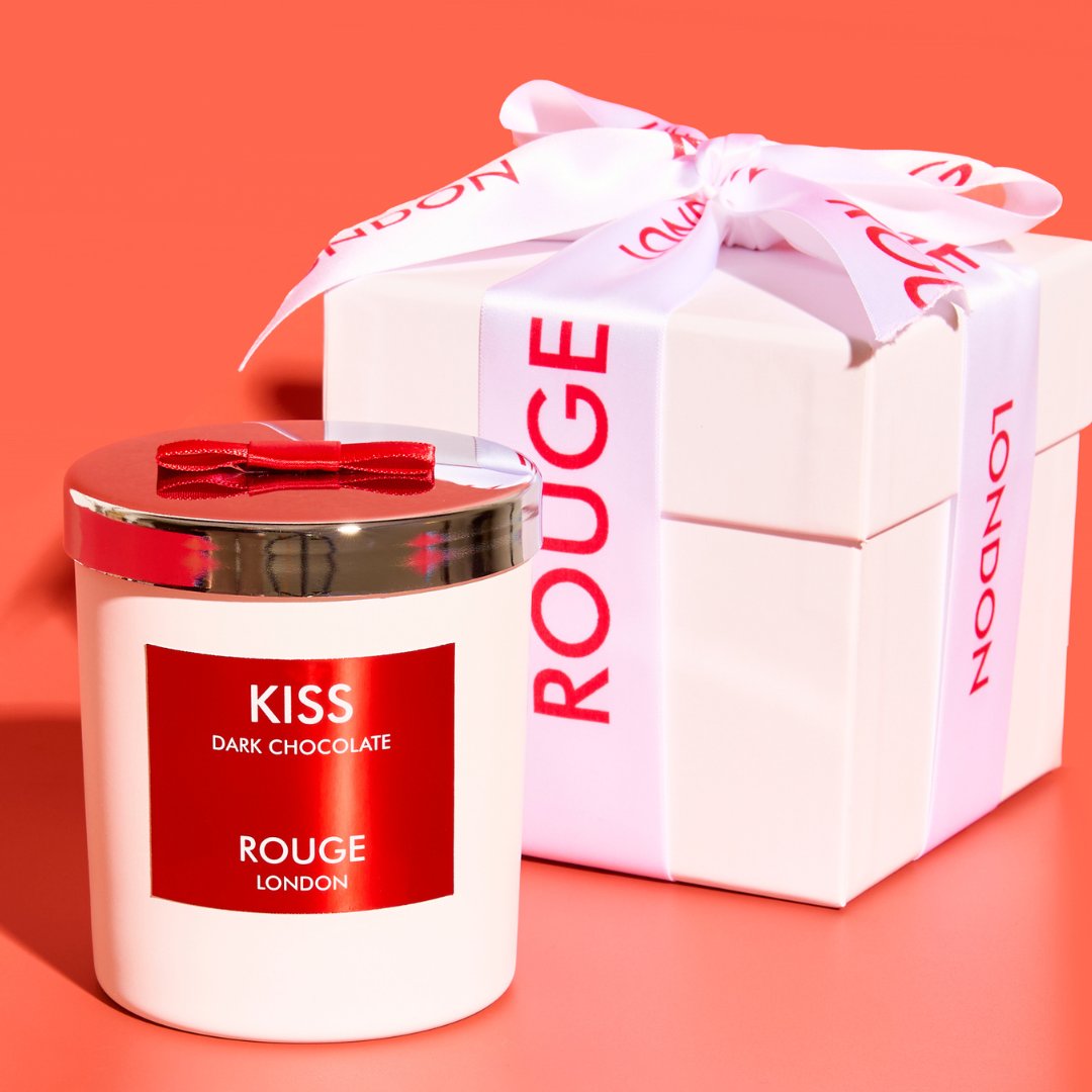 Kiss - Dark Chocolate Luxury Scented Candle - By Rouge London