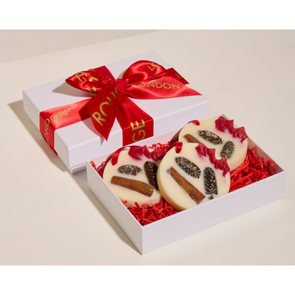 Spiced Apple Tree Decoration Box of 3 - Apple, Cinnamon and Nutmeg