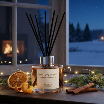 Winter's Night - Cinnamon Spice & Orange Luxury Reed Diffuser