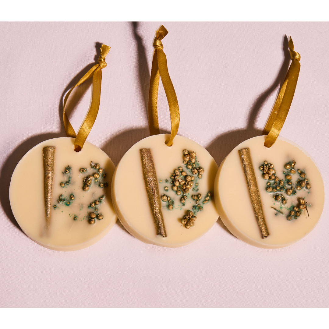 Three Wise Men Tree Decoration Single - Gold, Frankincense & Myrrh