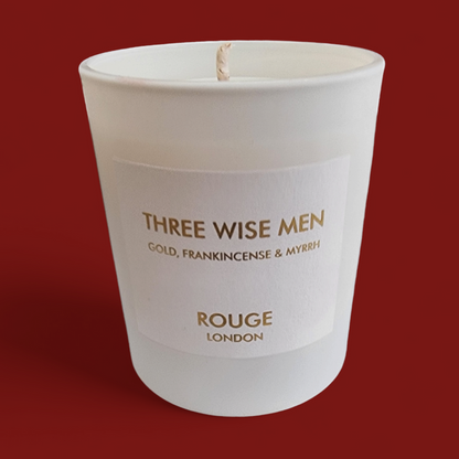 Three Wise Men - Gold, Frankincense & Myrrh Luxury Scented House Candle