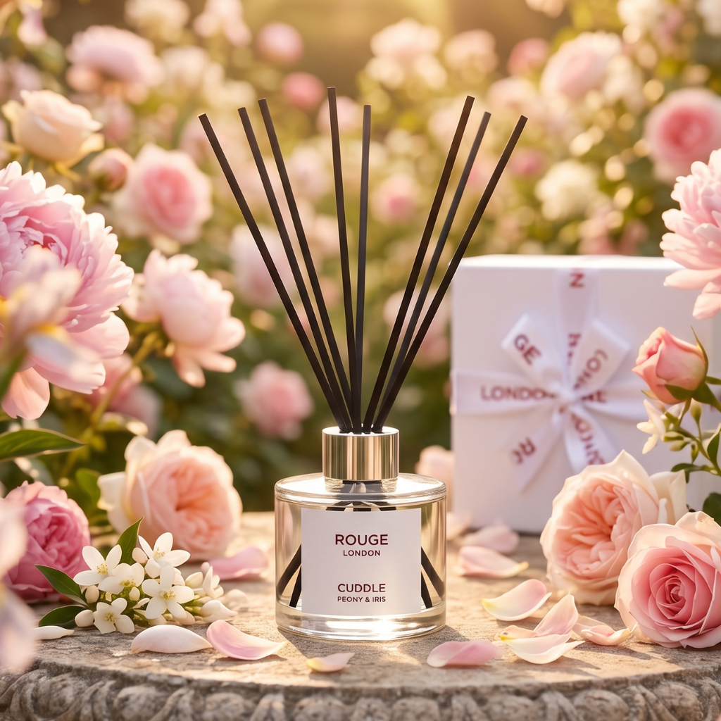 Cuddle - Peony & Iris Luxury Reed Diffuser