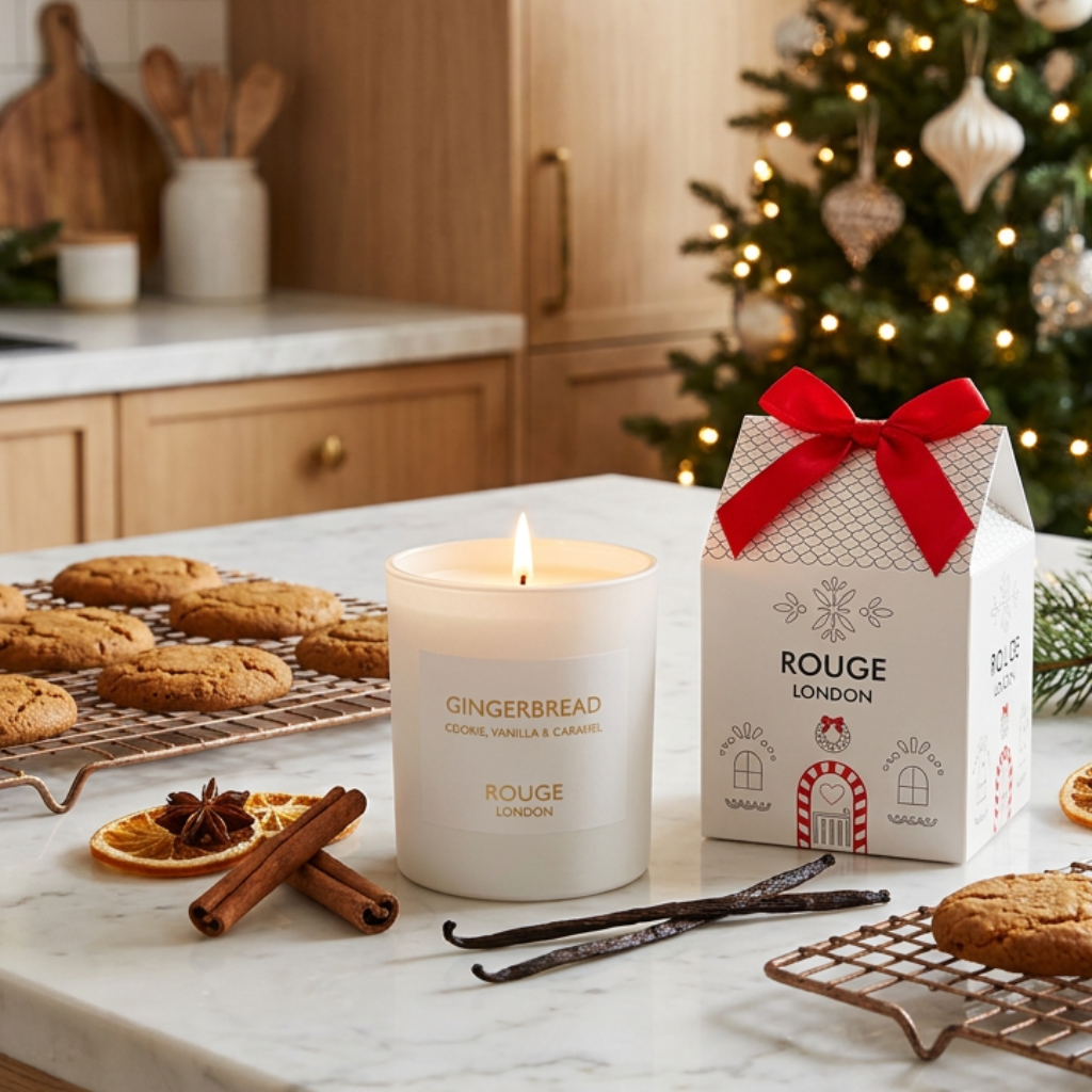 Gingerbread - Cookies, Vanilla & Caramel Luxury Scented House Candle