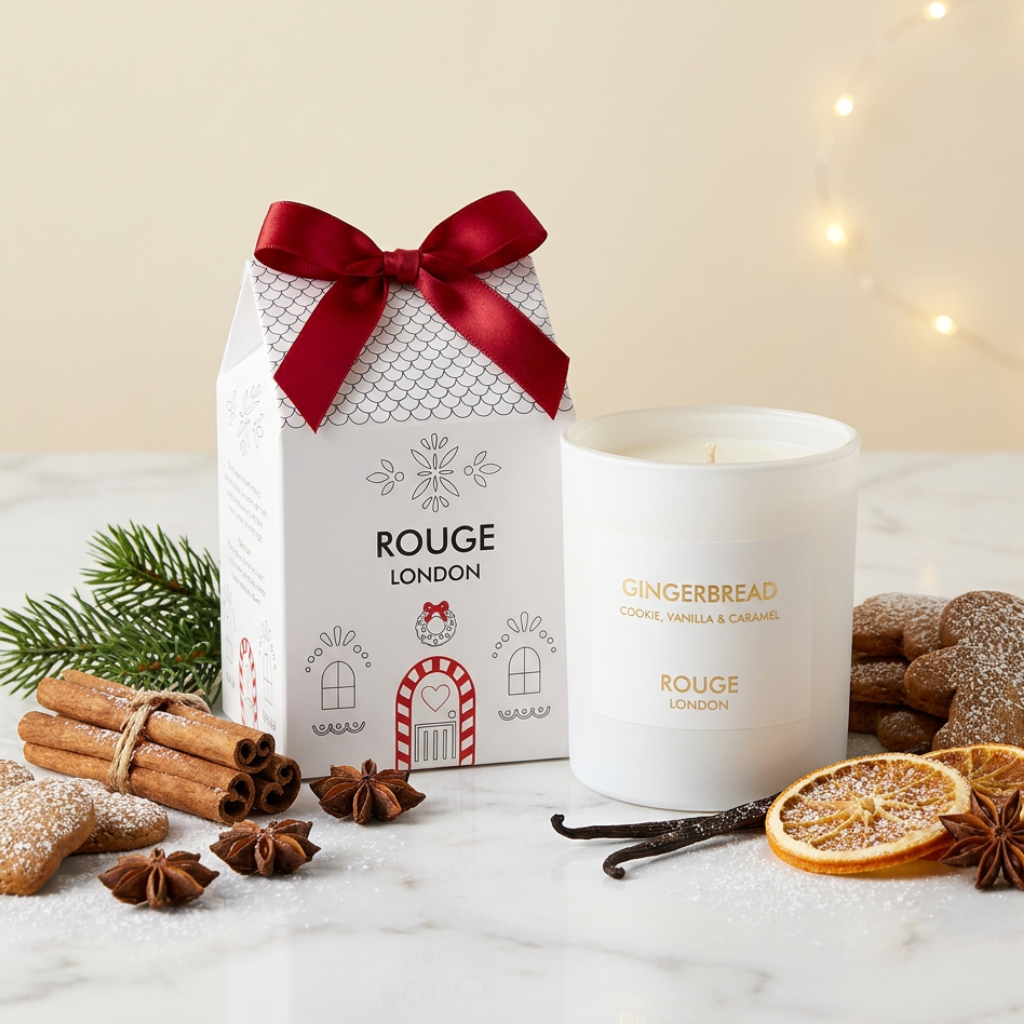 Gingerbread - Cookies, Vanilla & Caramel Luxury Scented House Candle