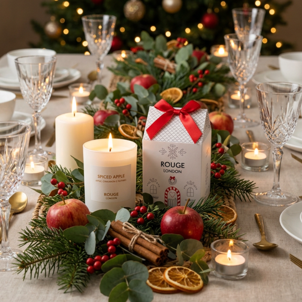 Spiced Apple - Apple, Cinnamon & Nutmeg Luxury Scented House Candle