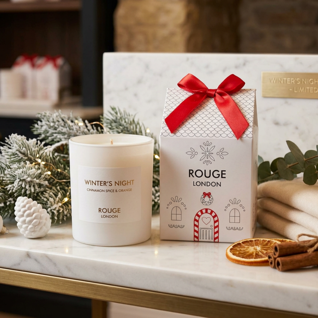 Winter's Night - Cinnamon Spice & Orange Luxury Scented House Candle