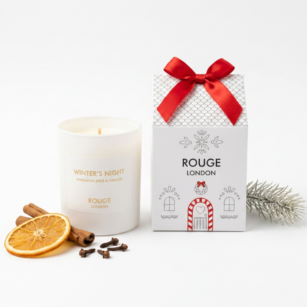 Winter's Night - Cinnamon Spice & Orange Luxury Scented House Candle