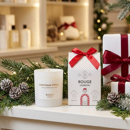 Christmas Spruce - Pine, Berries and Amber Luxury Scented House Candle