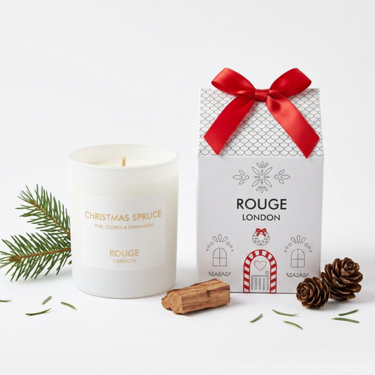 Christmas Spruce - Pine, Berries and Amber Luxury Scented House Candle