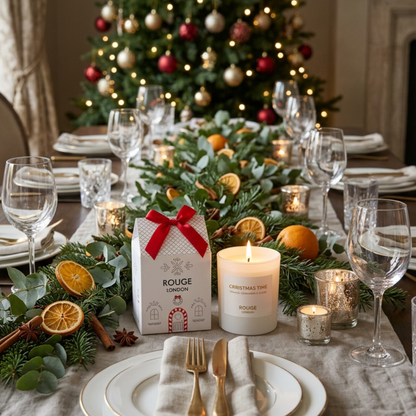 Christmas Time - Orange, Cinnamon and Clove Luxury Scented House Candle