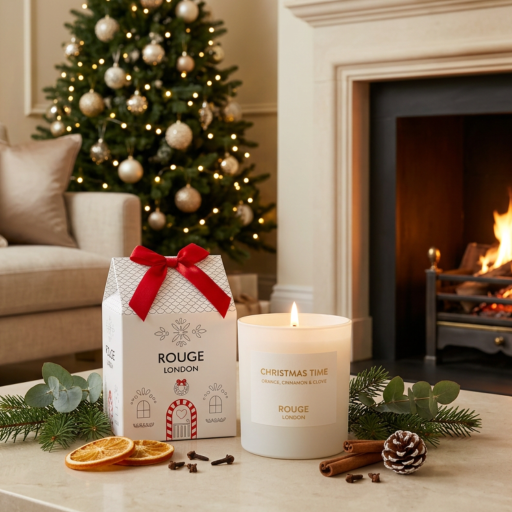 Christmas Time - Orange, Cinnamon and Clove Luxury Scented House Candle