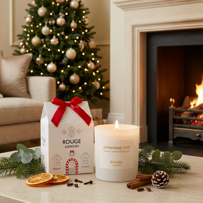 Christmas Time - Orange, Cinnamon and Clove Luxury Scented House Candle