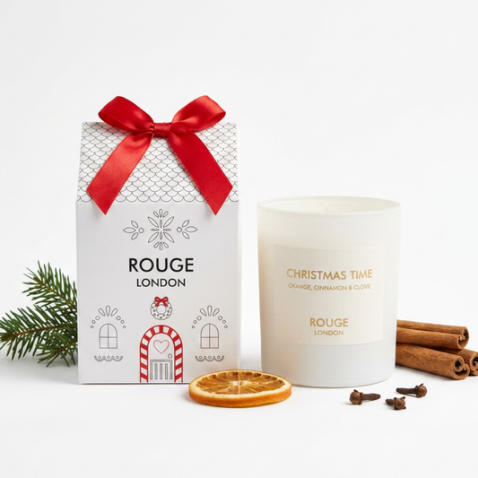 Christmas Time - Orange, Cinnamon and Clove Luxury Scented House Candle