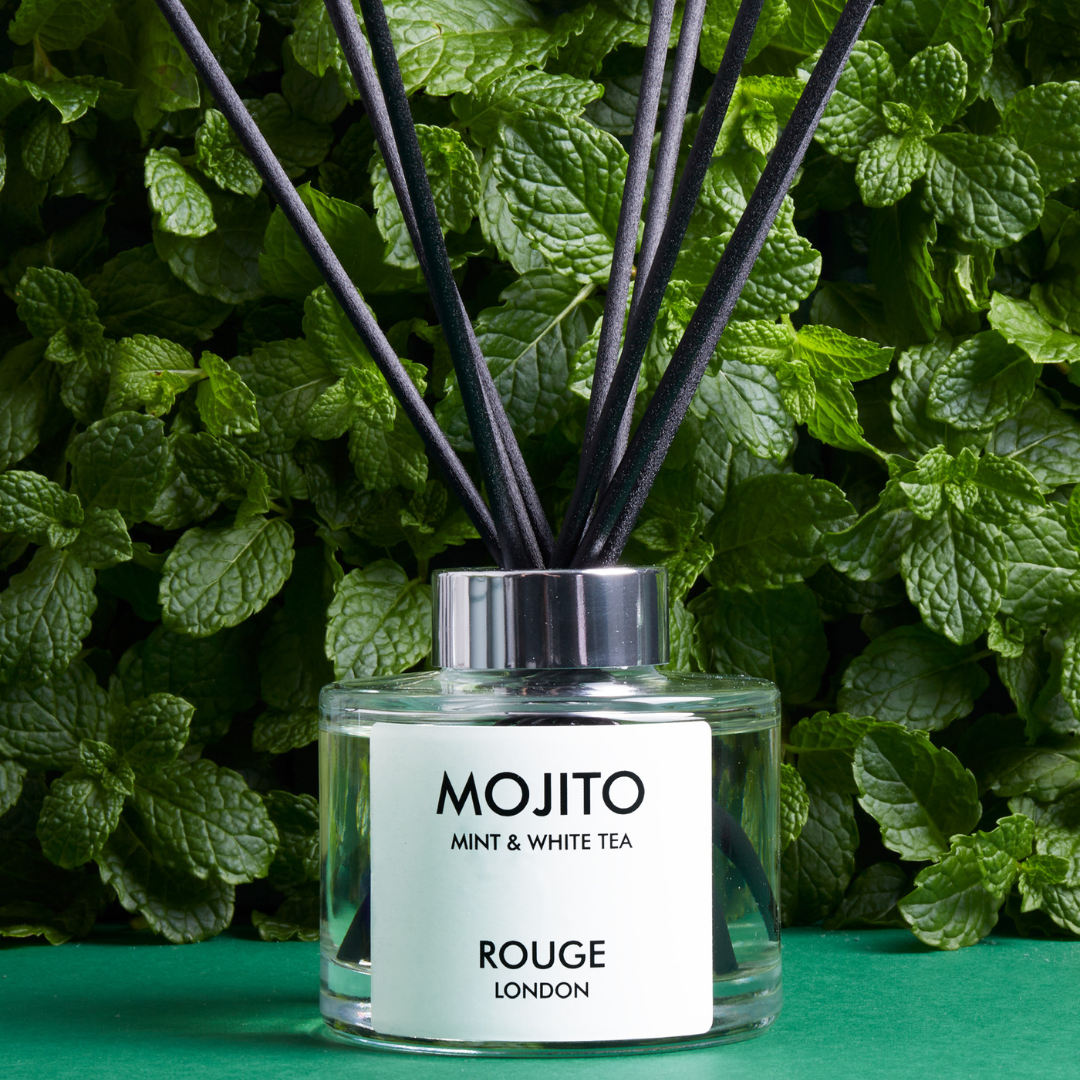 Happy Scent Co Mojito Mint White Tea Reed Diffuser - by Rouge London
