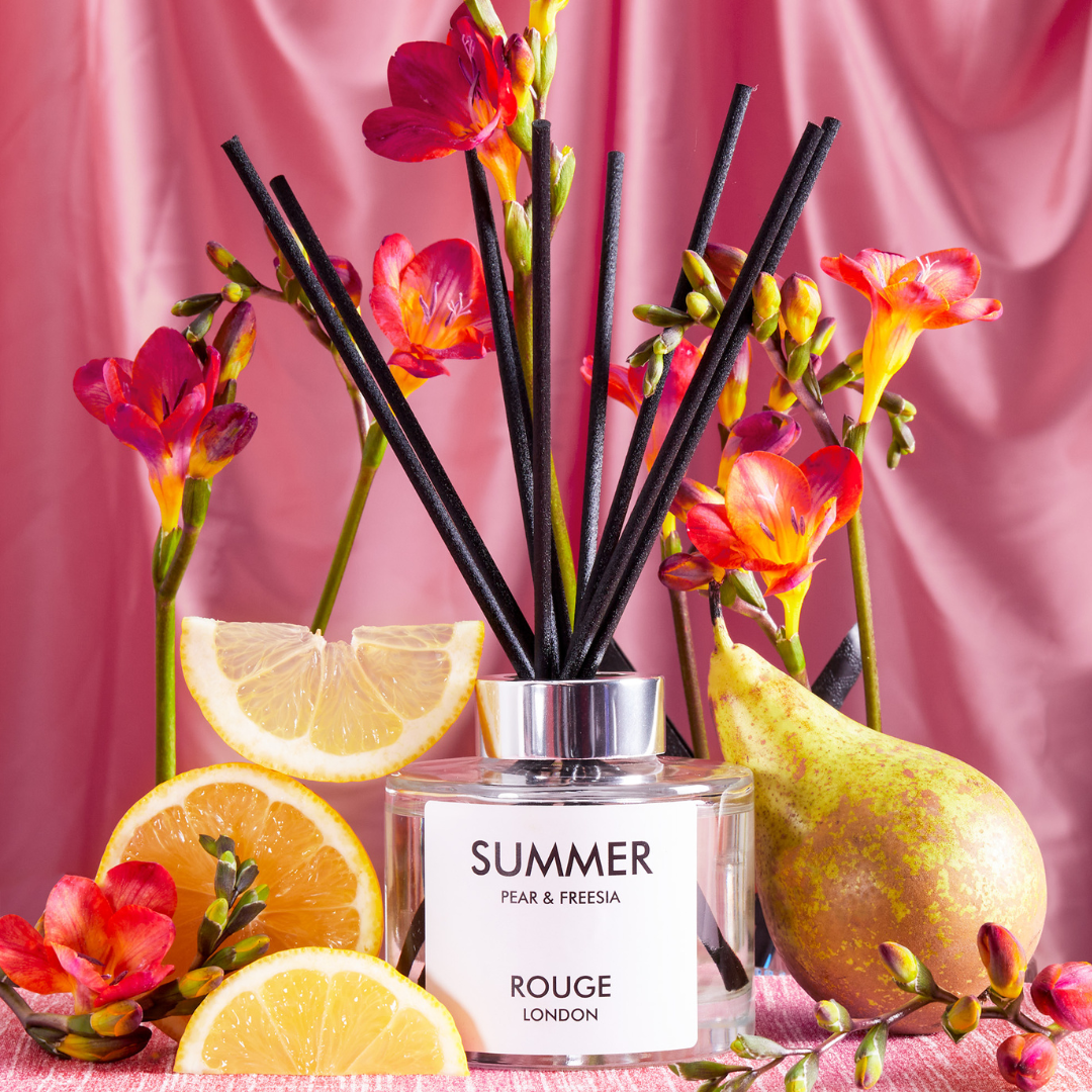 Happy Scent Co Summer Pear Freesia Reed Diffuser - by Rouge London