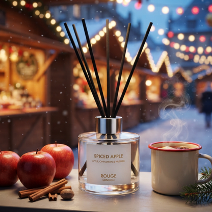 Spiced Apple - Apple, Cinnamon & Nutmeg Luxury Reed Diffuser