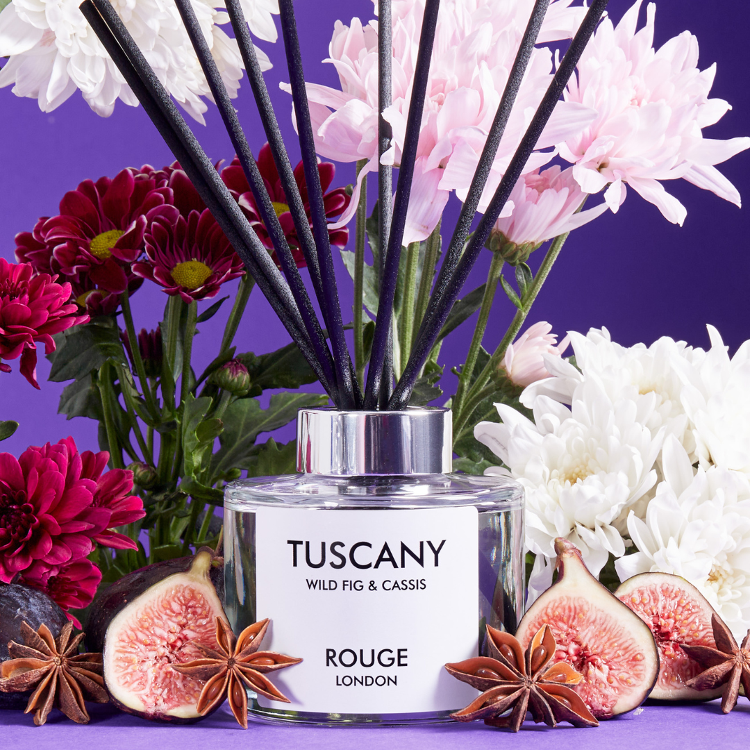 Happy Scent Co Tuscany Fig Cassis Reed Diffuser - by Rouge London