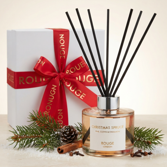 Christmas Spruce Luxury Reed Diffuser - Pine, Berries and Amber