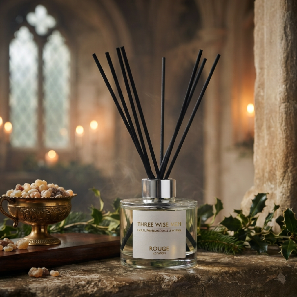 Three Wise Men - Gold, Frankincense & Myrrh Luxury Reed Diffuser