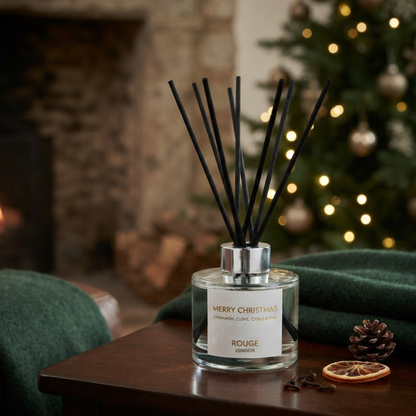 Merry Christmas - Cinnamon, Clove, Citrus & Pine Luxury Reed Diffuser