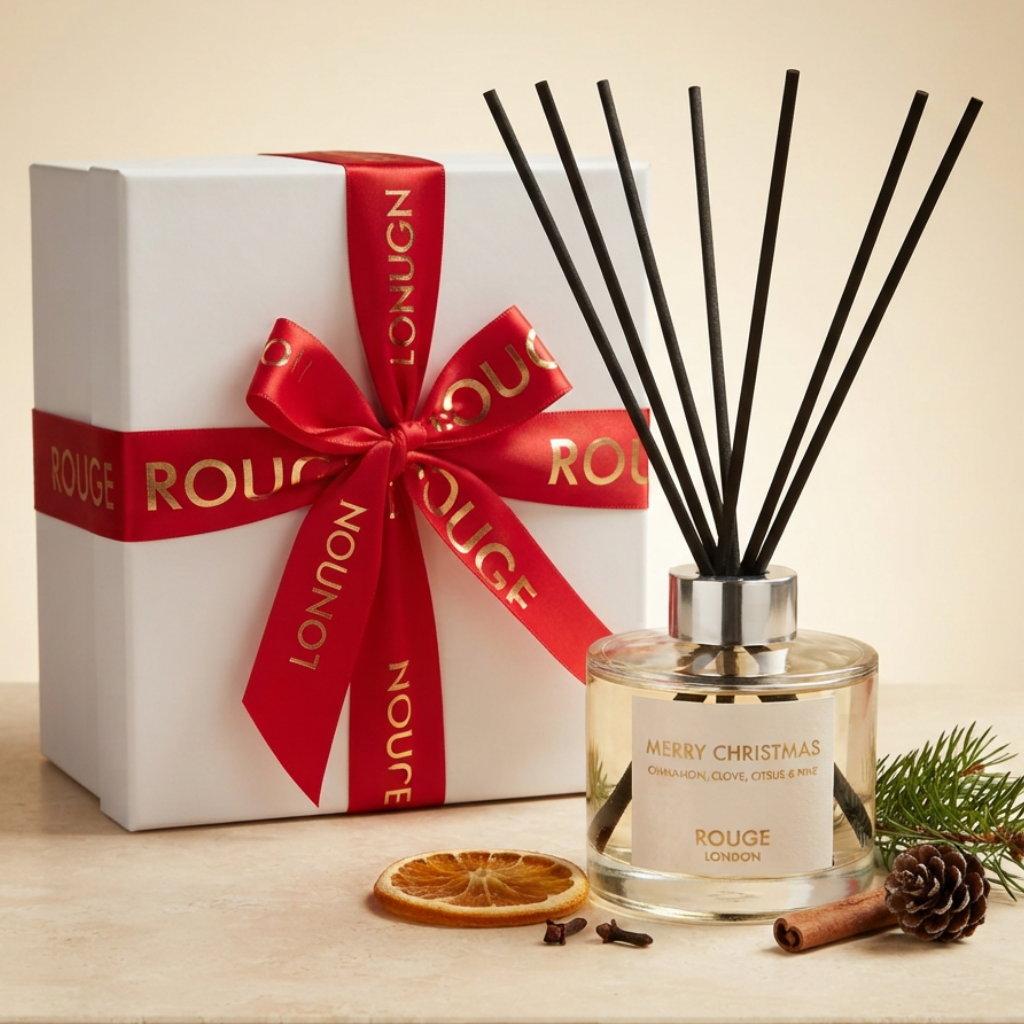Merry Christmas - Cinnamon, Clove, Citrus & Pine Luxury Reed Diffuser