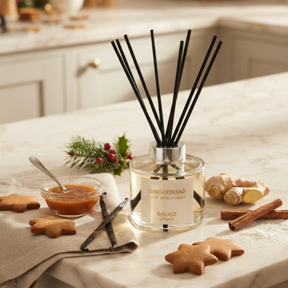 Gingerbread - Cookies, Vanilla & Caramel Luxury Reed Diffuser