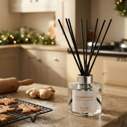 Gingerbread - Cookies, Vanilla & Caramel Luxury Reed Diffuser