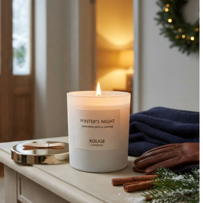 Winter's Night - Cinnamon Spice & Orange Luxury Scented Candle