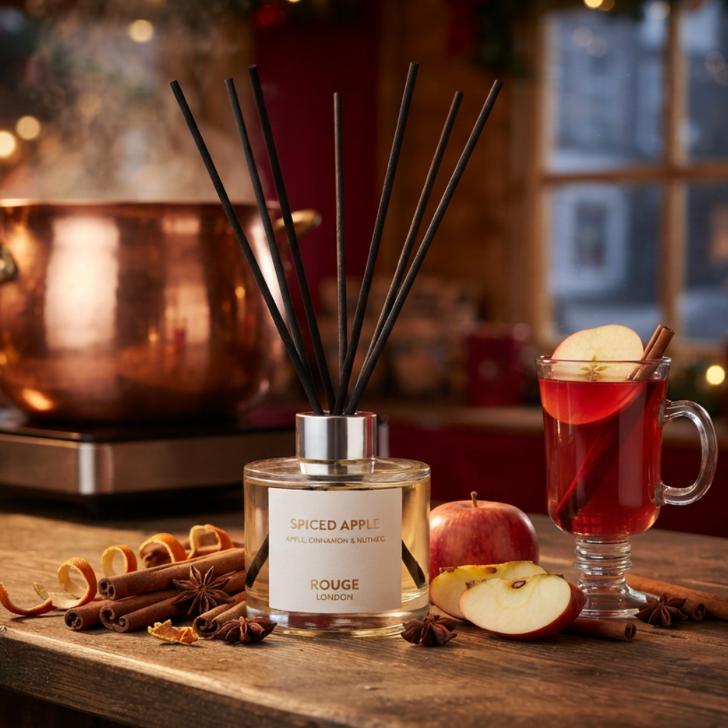 Spiced Apple - Apple, Cinnamon & Nutmeg Luxury Reed Diffuser