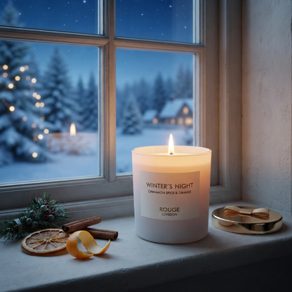 Winter's Night - Cinnamon Spice & Orange Luxury Scented Candle