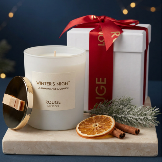Winter's Night - Cinnamon Spice & Orange Luxury Scented Candle