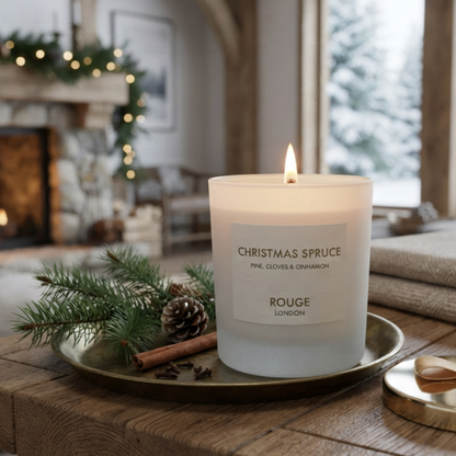 Christmas Spruce - Pine, Berries and Amber Luxury Scented Candle