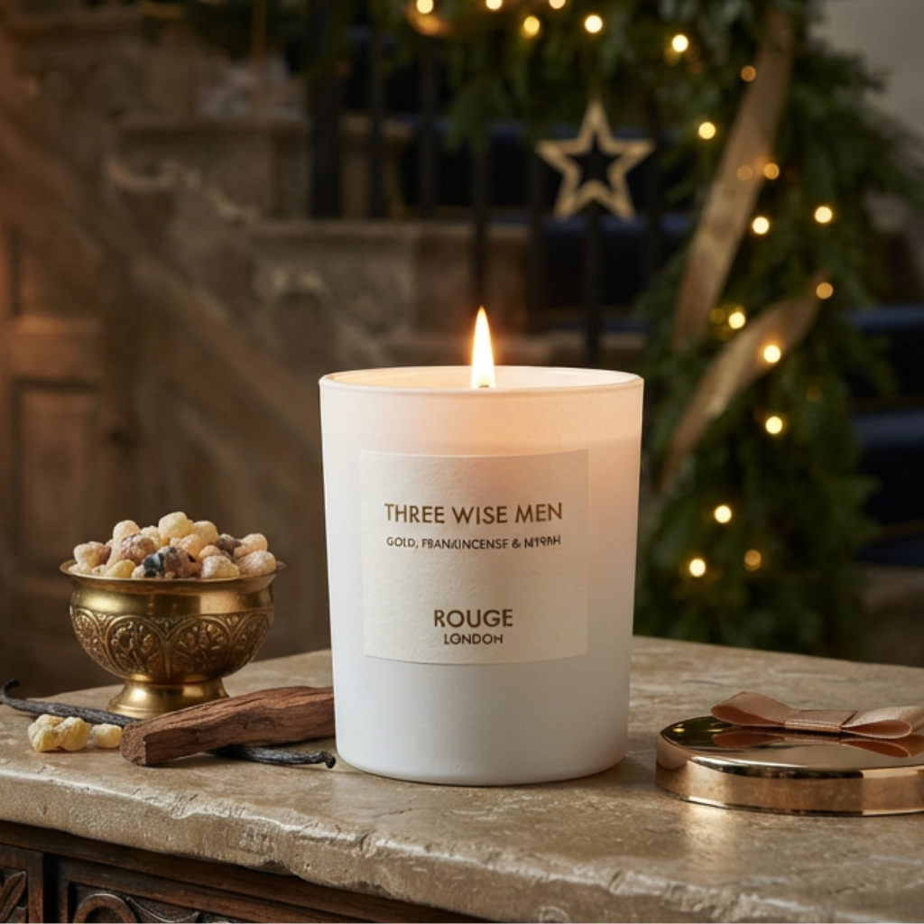 Three Wise Men - Gold, Frankincense & Myrrh Luxury Scented Candle