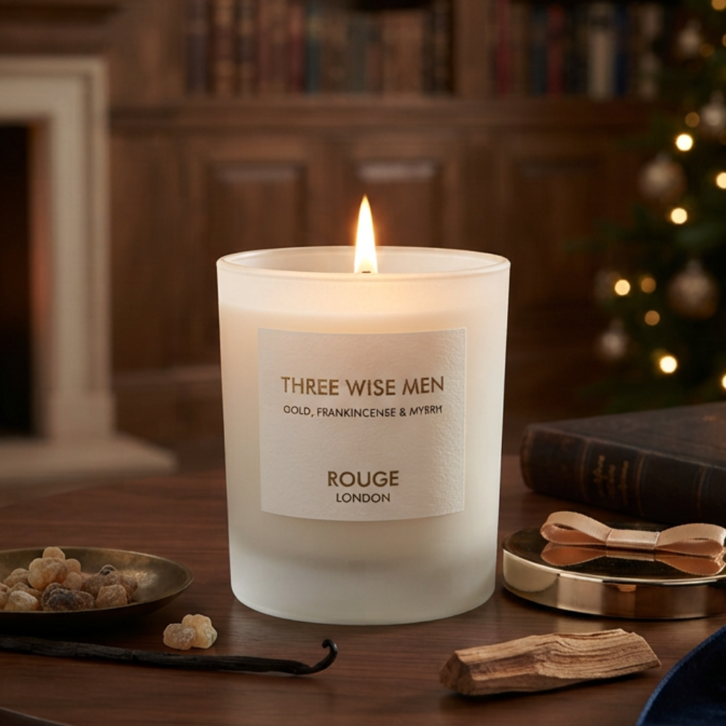 Three Wise Men - Gold, Frankincense & Myrrh Luxury Scented Candle
