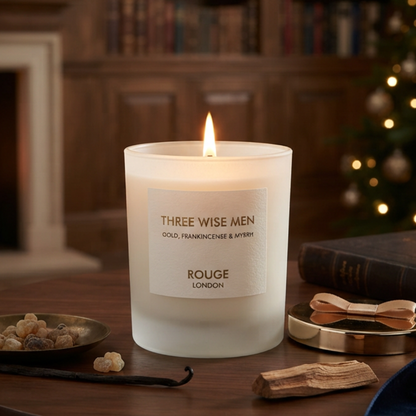 Three Wise Men - Gold, Frankincense & Myrrh Luxury Scented Candle