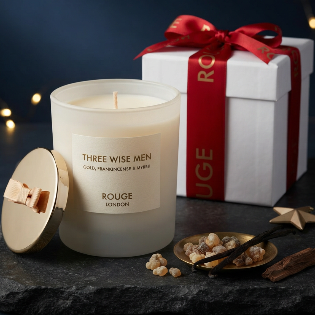 Three Wise Men - Gold, Frankincense & Myrrh Luxury Scented Candle