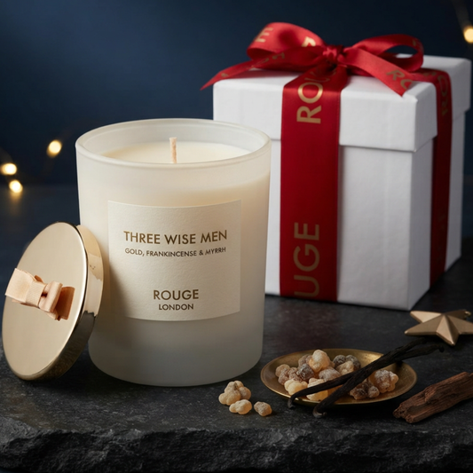 Three Wise Men - Gold, Frankincense & Myrrh Luxury Scented Candle