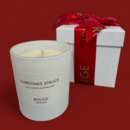 Christmas Spruce - Pine, Berries and Amber Luxury Scented Candle