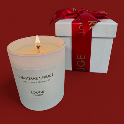 Christmas Spruce - Pine, Berries and Amber Luxury Scented Candle