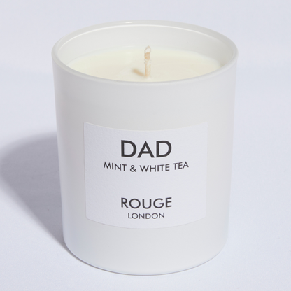 Dad - Mint White Tea Scented Candle
