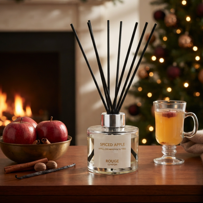 Spiced Apple - Apple, Cinnamon & Nutmeg Luxury Reed Diffuser