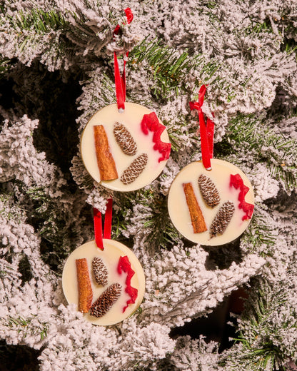 Spiced Apple Tree Decoration Single - Apple, Cinnamon and Nutmeg